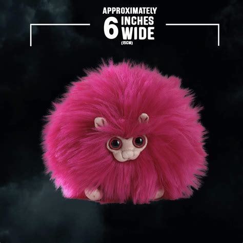The Noble Collection Pink Pygmy Puff Plush – Officially Licensed 15cm ...