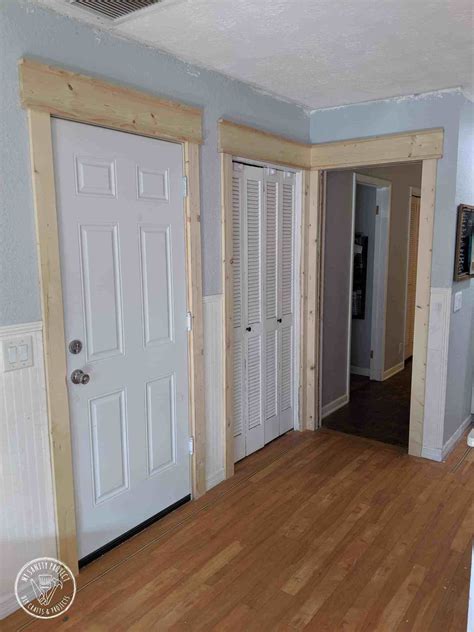 Diy Door Trim - DIY Home Renovation Ideas