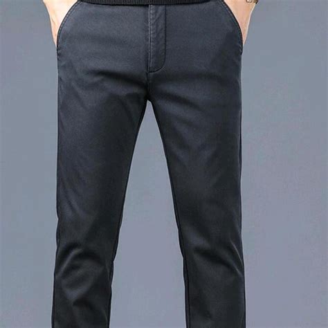 Chino Pants // Winter Lined // Dark Gray (33) - Celino Chino Pants ...