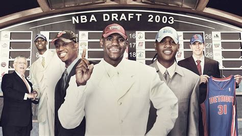 2003年NBA选秀结果 属于詹姆斯的未来还在继续 - 球迷屋