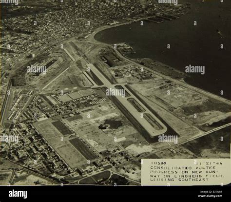 This aerial image shows the Consolidated/Convair Aircraft Factory and ...
