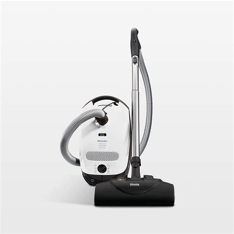 Miele Classic C1 Cat and Dog White Canister Vacuum Cleaner | Crate & Barrel