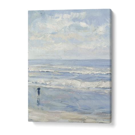 Wave Wander Beach Paintings - Coastal Wall Art Prints – Asianmonk