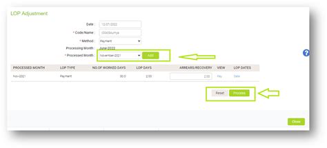 How to manage Loss of Pay (LOP) Reversal : Help Center