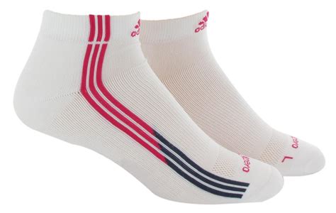 Adidas Men's Adizero Running Low-Cut Sock (White/Bright Pink/Urban Sky ...