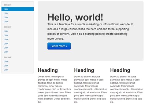 Bootstrap 4 JavaScript W3school 的图像结果