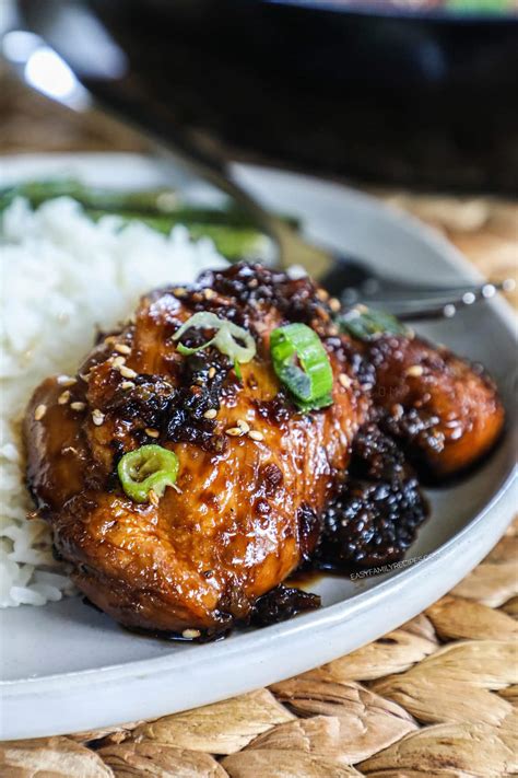 Asian Honey Chicken Thighs