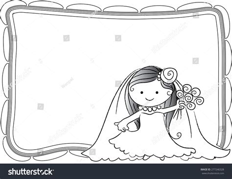 Cartoon Bride Stock Vector (Royalty Free) 277246328 | Shutterstock