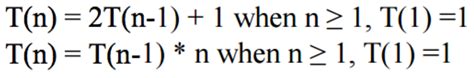 Recurrence Relation Using Substitutuion Method 的图像结果