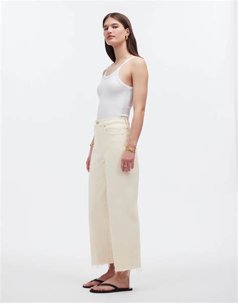 The Petite Perfect Vintage Wide-Leg Crop Jean | Madewell
