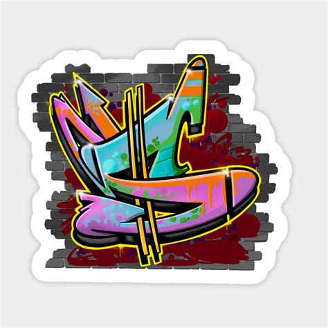 Graffiti Letter S Sticker | Graffiti lettering, Graffiti style art ...