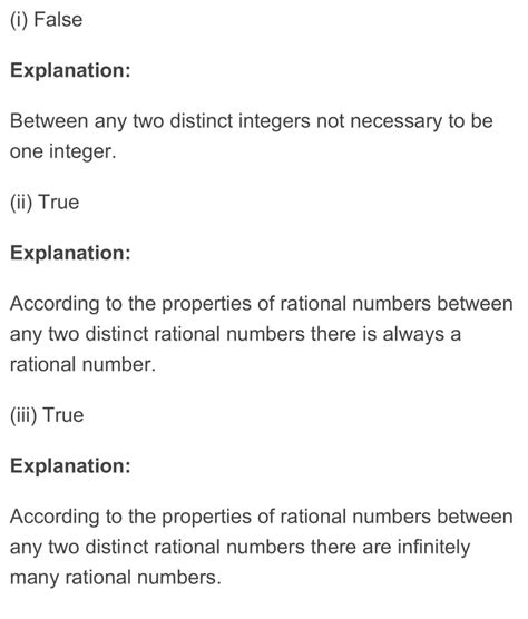 RD Sharma Class 7 Maths Chapter 5 – Operations on Rational Numbers ...