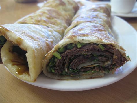 Beef Roll | 牛肉捲餅 niu rou juan bing -- beef pancake, rolled u… | Flickr