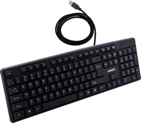 Amazon.in: Buy Zebion K500 USB Keyboard, Rugged Heavy-Duty Body, Tested ...