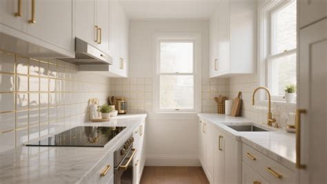 White and Gold Backsplash Kitchen — 5 Inspiring Ideas
