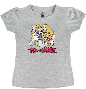 TOM & JERRY Girls Casual Pure Cotton Top Price in India - Buy TOM ...