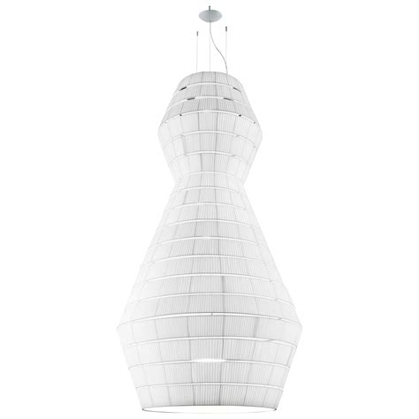 Axolight Layers Type D Pendant Lamp in White Steel by Vanessa Vivian For Sale at 1stDibs