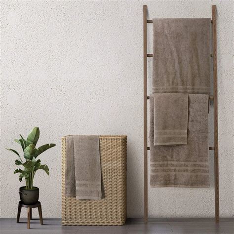 Malako Serene Soft Taupe 100% Cotton Towels – MALAKO