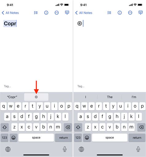 How to type ©, ™, and ® symbols on iPhone, iPad, and Mac