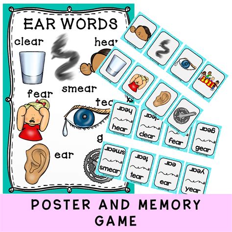 EAR Sound Worksheets | Made By Teachers