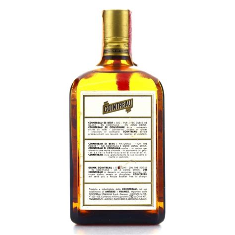 Cointreau Liqueur 1970s | Whisky Auctioneer