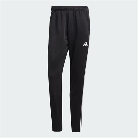 Clothing - Train Essentials 3-Stripes Training Pants - Black | adidas Qatar