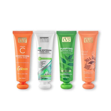 CVB FACIAL WASH YOUNG GLOWING & EVEN TONED SKIN PARABEN FREE FOR ALL S ...