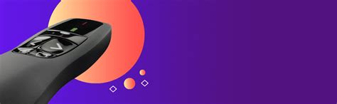 Logitech Wireless Presenter R400 with Presentation Remote Clicker and