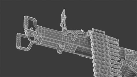 DShK Heavy Machine Gun 3D model | CGTrader