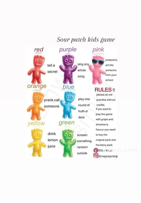 Sleepover ideas sour patch kids game – Artofit