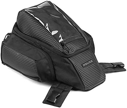 POLICE Pyramid Motorcycle Tank Dust and Water Resistant PU Bag Fabric ...