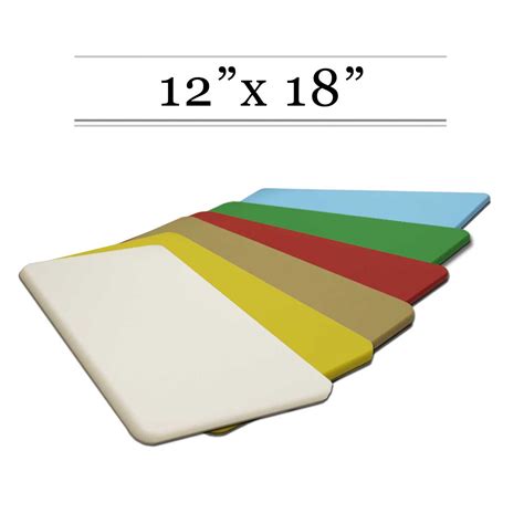 12 x 18 Cutting Board Set of 6 - Durable & Versatile Kitchen Boards ...