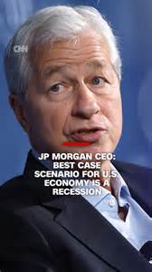 Video: JP Morgan CEO say best case scenario for US economy is a recession | CNN Business