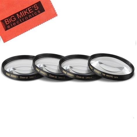 Buy 62mm Close-Up Filter Set (+1, +2, +4 and +10 Diopters ...