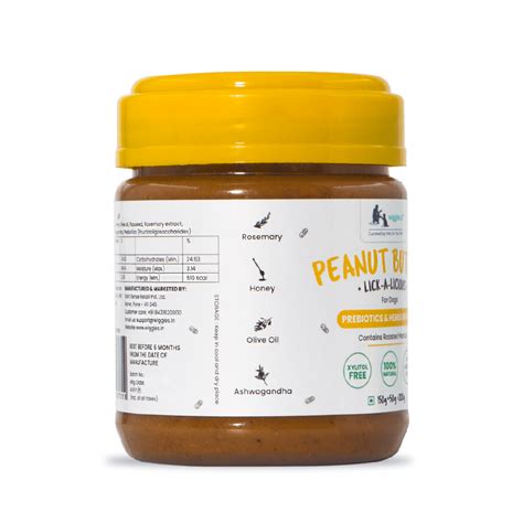 Buy Peanut Butter For Dogs - Healthy Treat Packed With Ashwagandha ...
