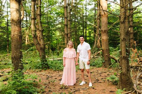 Engagement Photos at Burr Oak Nature Center - Natalie Nichole