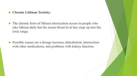lithium toxicity | PPTX