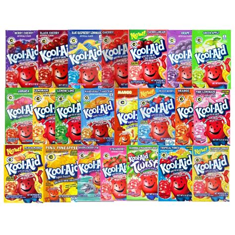 Unsweetened Drink Mix Mega Sampler Variety Pack 22 Flavors 1 ...