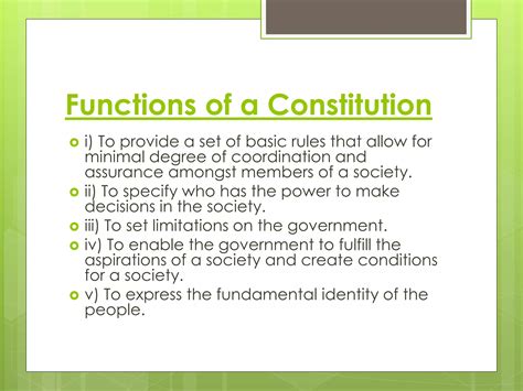 Constitution: Why and How | PPTX
