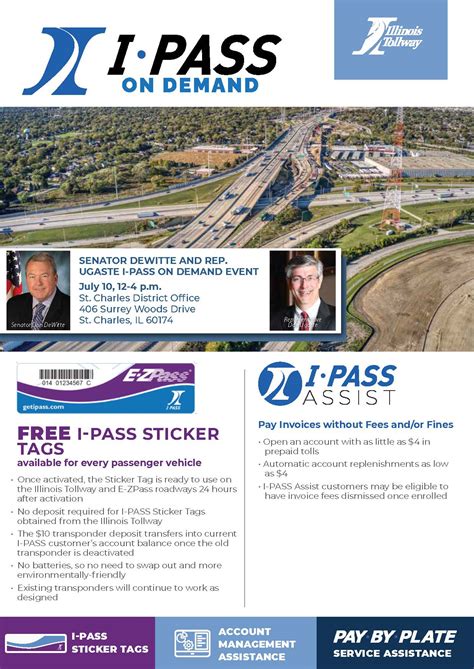 IL Tollway IPASS Sticker Event - Donald DeWitte