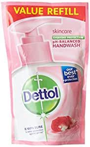 Dettol Skincare pH Balanced Liquid Handwash Refill Pouch - 175 ml ...