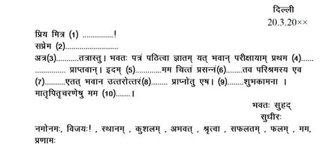 Patra Purti in Sanskrit: -Please answer it fast - Brainly.in