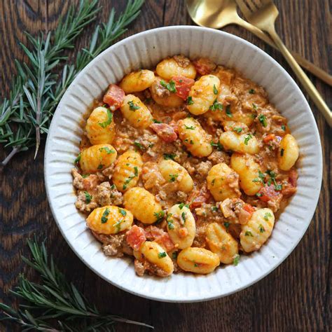 Ground Beef Gnocchi (30 Minutes, One-Pan) - Julia's Album