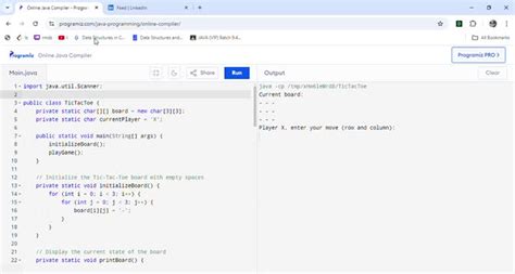 Image result for Tic Tac Toe Game Using Java