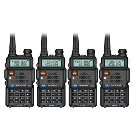 Two Way Radio Baofeng UV-5R Ham Radio 10-Pack - Dual Band S For Team ...
