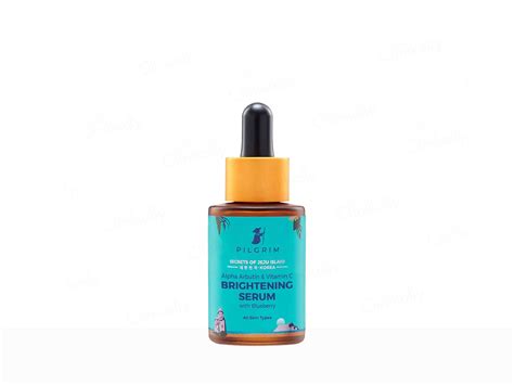 Buy Pilgrim Alpha Arbutin & Vitamin C Brightening Serum Online | Clinikally