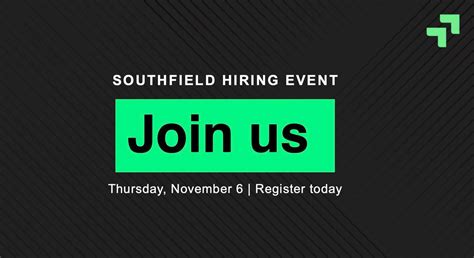 Southfield Hiring Event, 300 Galleria Officentre Suite 200 Southfield ...
