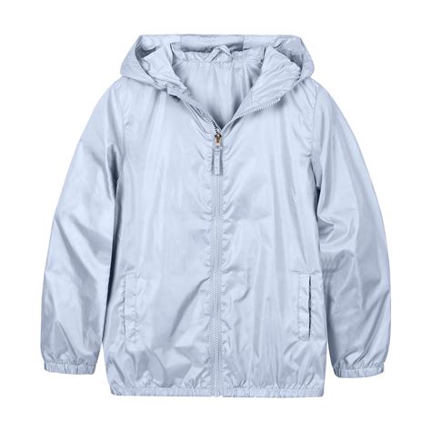 Boys Rain Jacket Lightweight Rain Coats for Kids Boy Waterproof Jacket ...