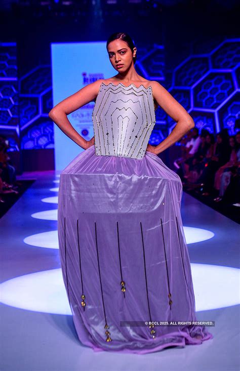 Miss Universe India 2018 Nehal Chudasama showcases a creation by ...