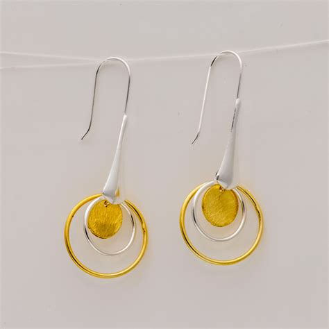 Silver Sunburst Earrings – Tasya Jewels